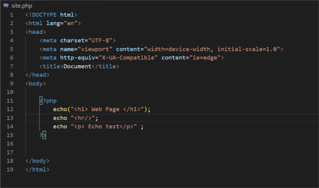 PHP TEST
